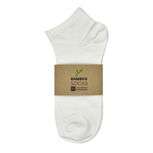 The Perfect Underwear  Bambus Socken low-cut, weiss ( 5 Paar pro Pack), Größe L 