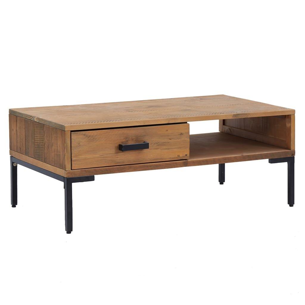 VidaXL Table basse bois de pin  