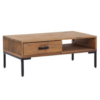 VidaXL Table basse bois de pin  