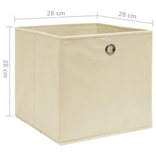 VidaXL Boîte de rangement tissu  