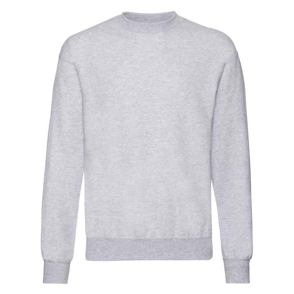 Image of Classic Sweatshirt, Überschnittene Schulter Herren Grau 5XL