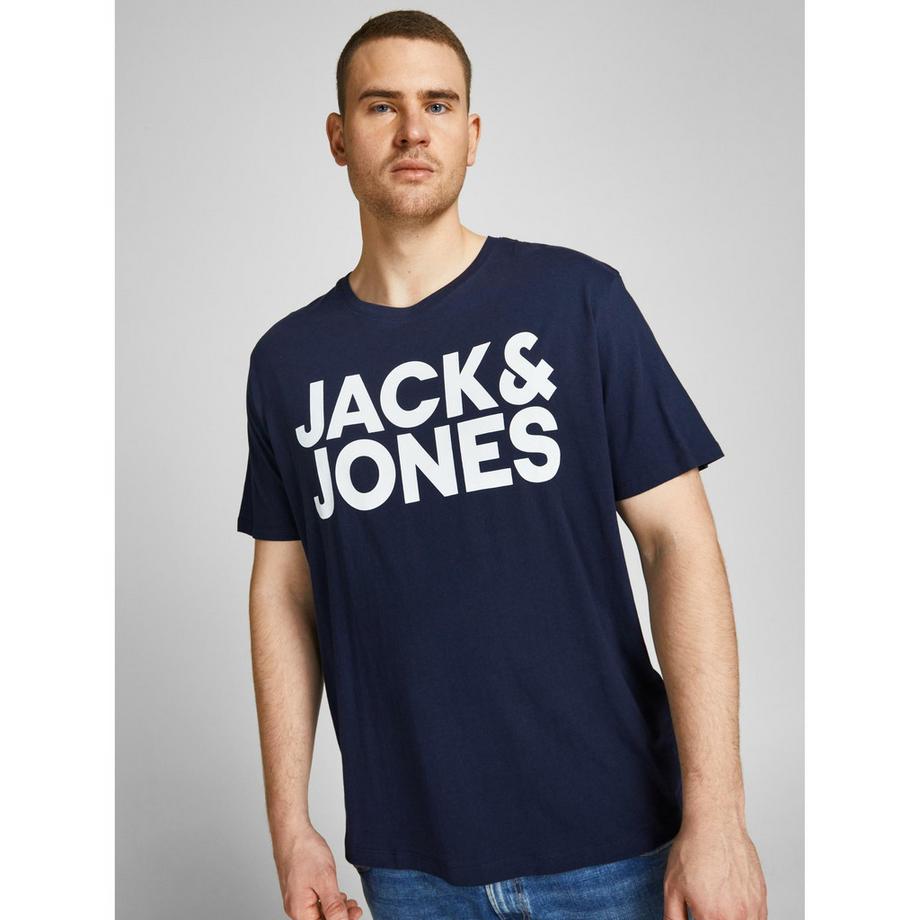 JACK & JONES T-shirt à manches courtes imprimé logo  