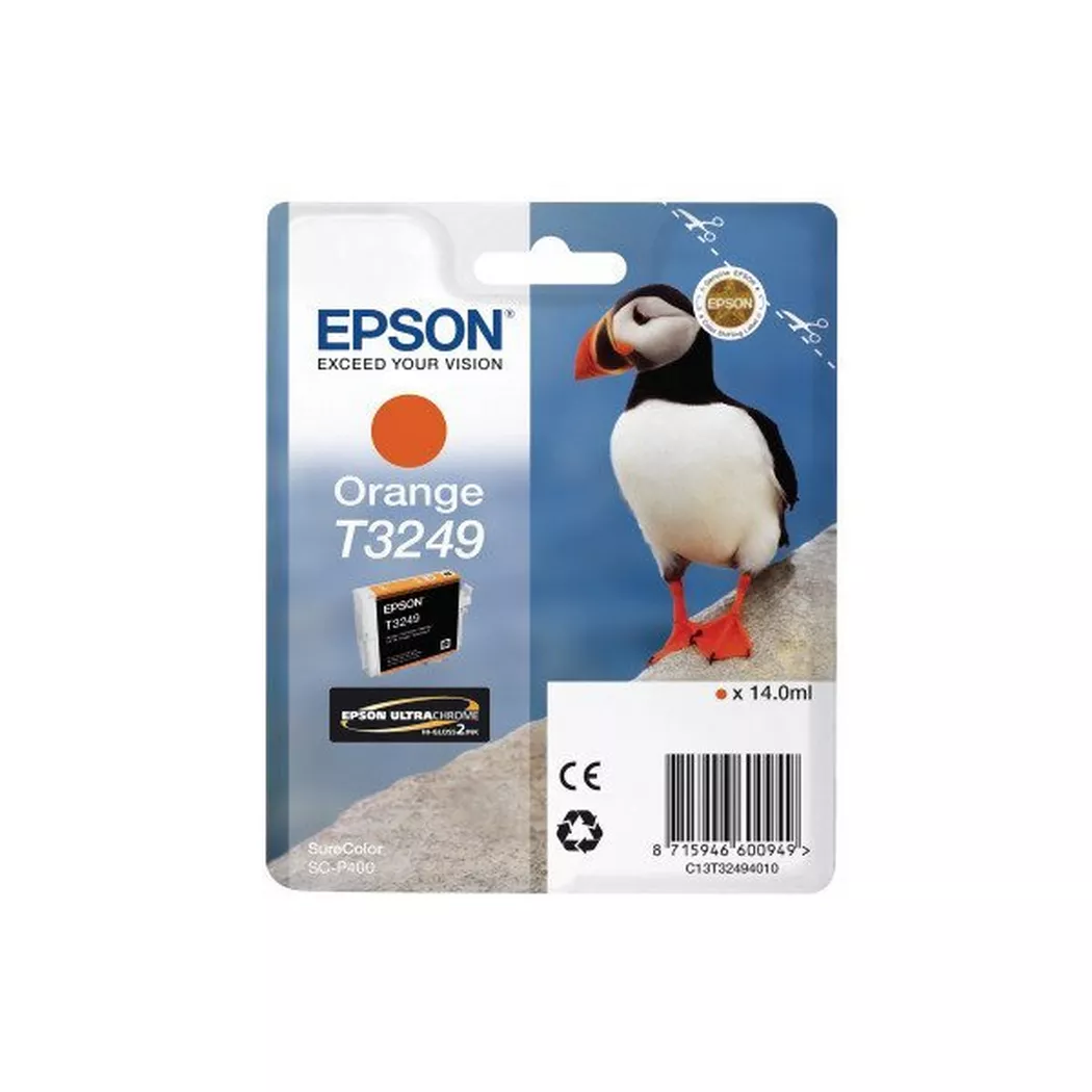 Epson – Tintenpatrone orange T324940 SureColor SC-P400 14ml, One Size
