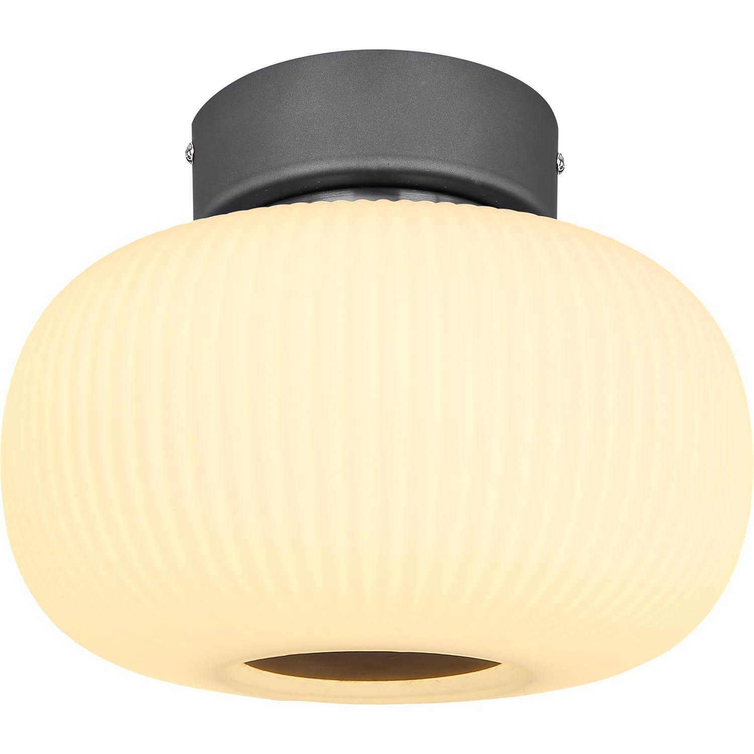 Image of Deckenleuchte Boomer Metall graphit 1xLED 24x24x20 Deckenleuchte Boomer Metall graphit 1xLED 24x24x20