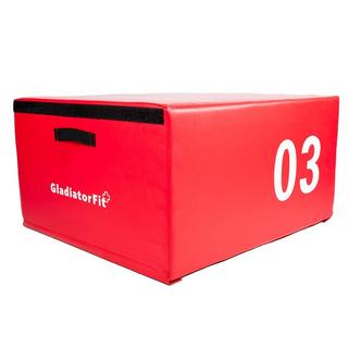 GladiatorFit  Plyobox / stapelbare Sprungbox aus Schaumstoff 