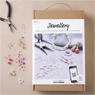 Creativ Company  DIY Kit Starter Craft Kit Jewellery Vibrant colours (970857) 