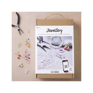 Creativ Company  DIY Kit Starter Craft Kit Jewellery Vibrant colours (970857) 