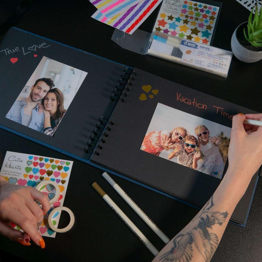 Intirilife Fotoalbum Fotobuch zum selbst gestalten  