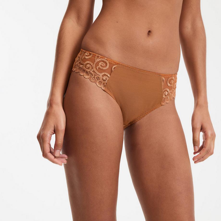 La Redoute Collections Lot de 2 Slips en tulle uni et tulle brodé Lyssa  