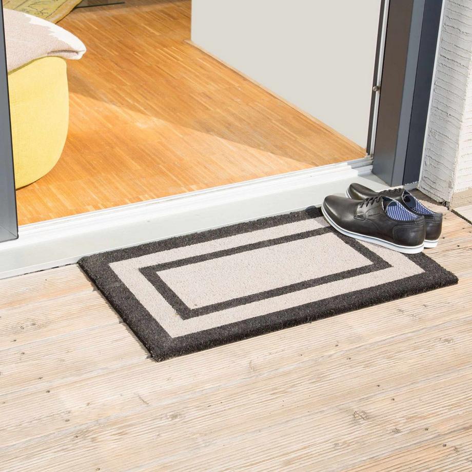 B2X Fußmatte Kokosfaser länglich  