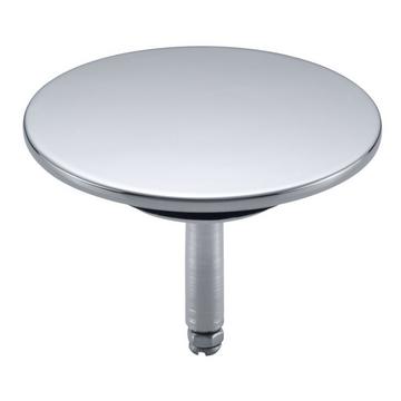 Bouchon pour baignoires chromé