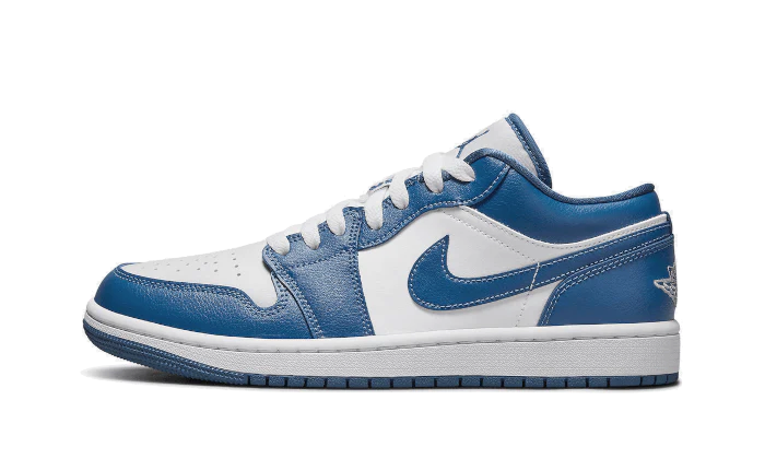 Image of Air Jordan 1 Low Marina Blue Damen Königsblau 38