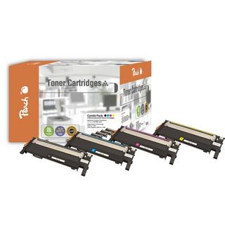 Peach  111010 cartuccia toner 4 pz Nero, Ciano, Magenta, Giallo 