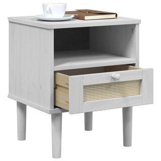 VidaXL Table de chevet bois de pin  