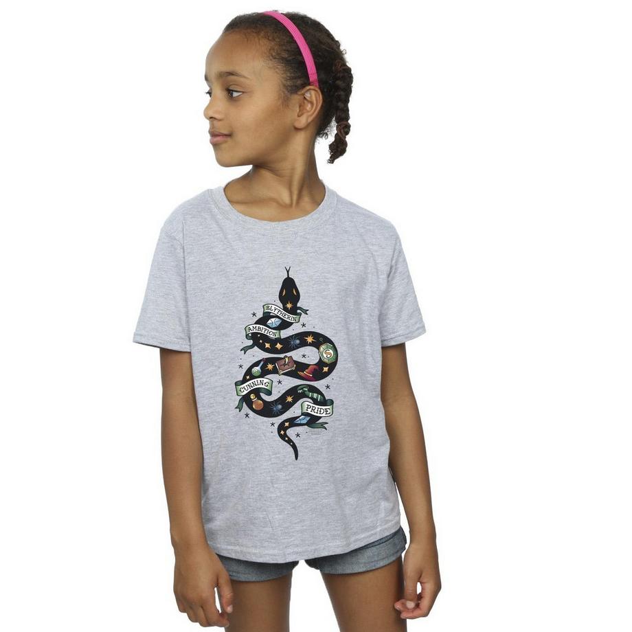 HARRY-POTTER  Tshirt SLYTHERIN 