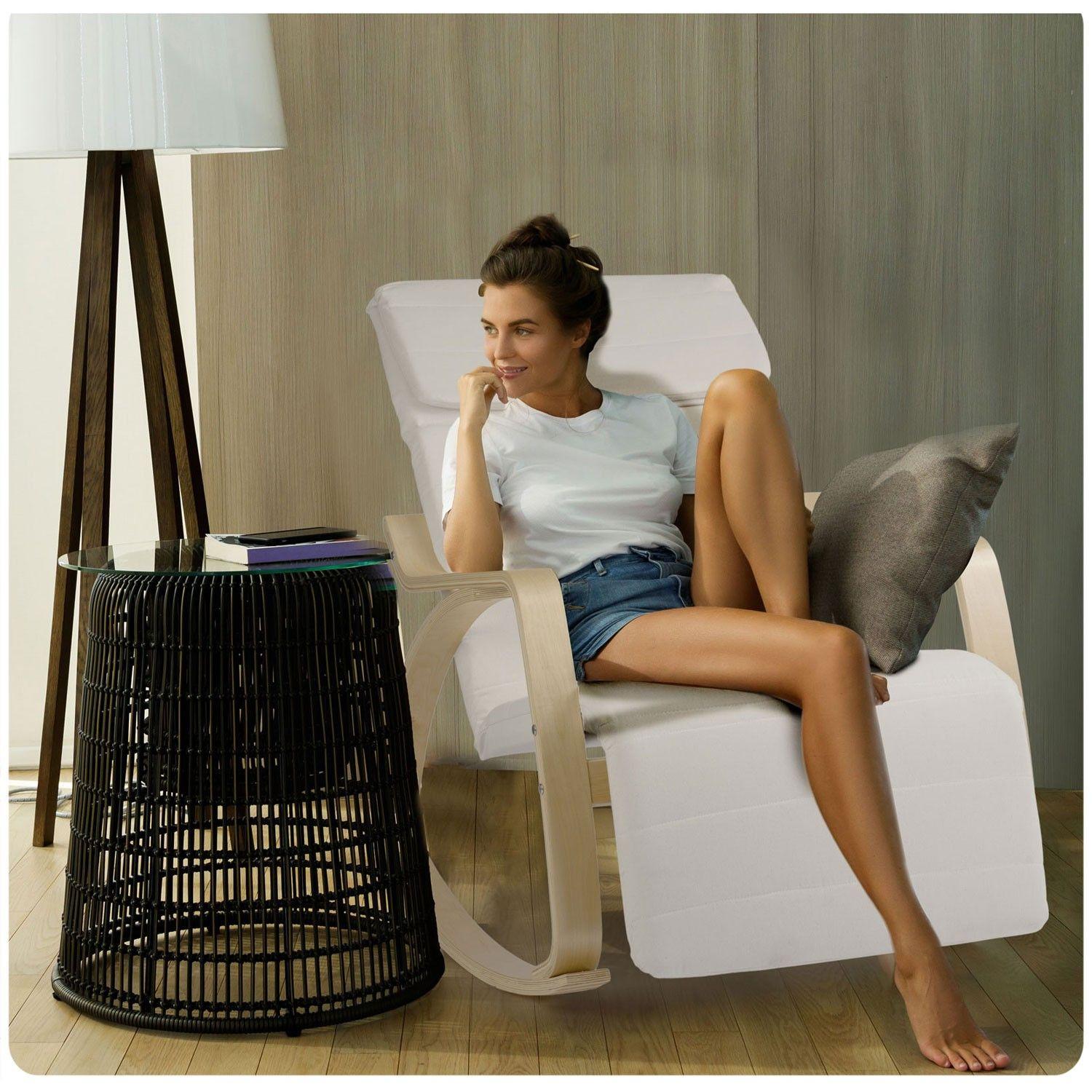 B2X Lussuosa sedia a dondolo Suzi per il relax  