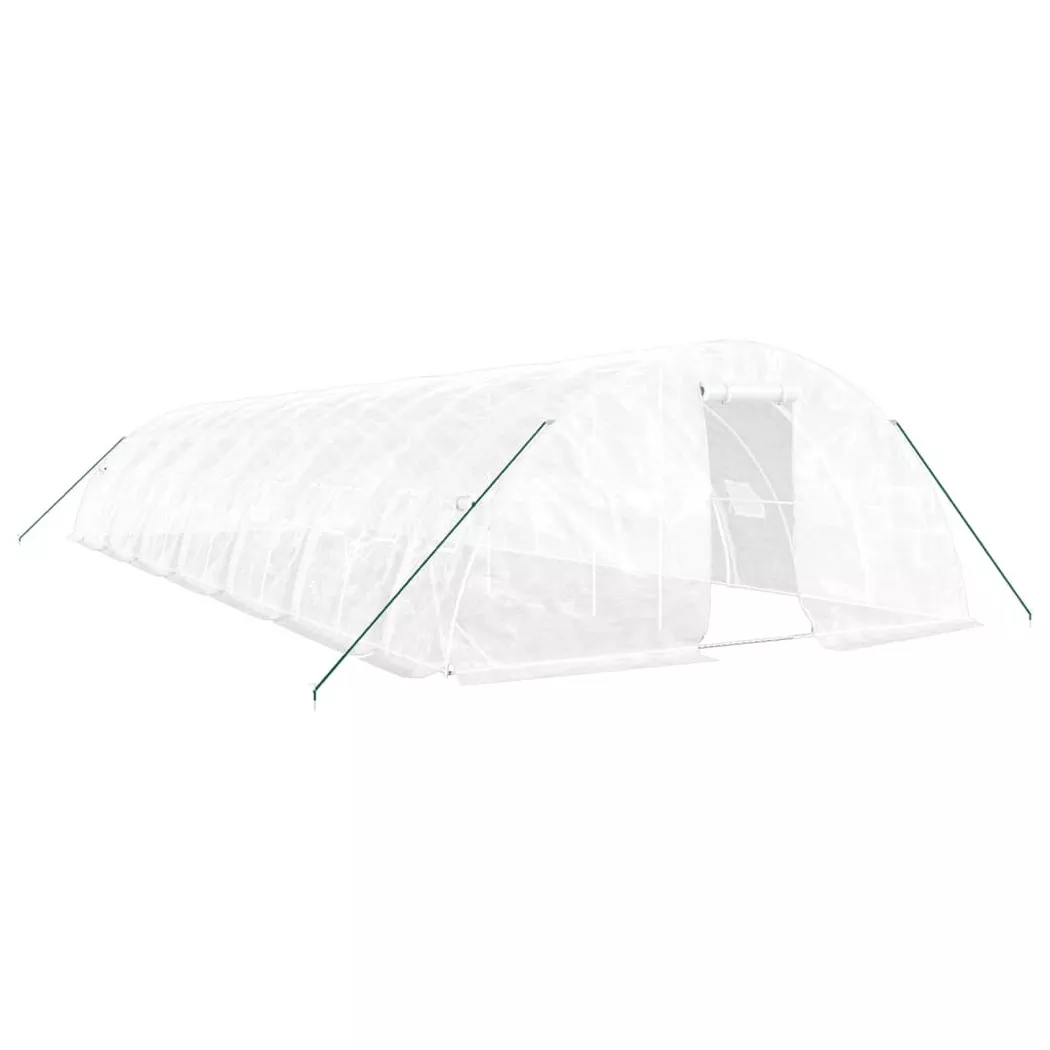 VidaXL - serra Polietilene, One Size, Blanco