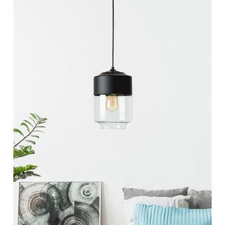 Beliani Lampe suspension en Verre Moderne JURUA  