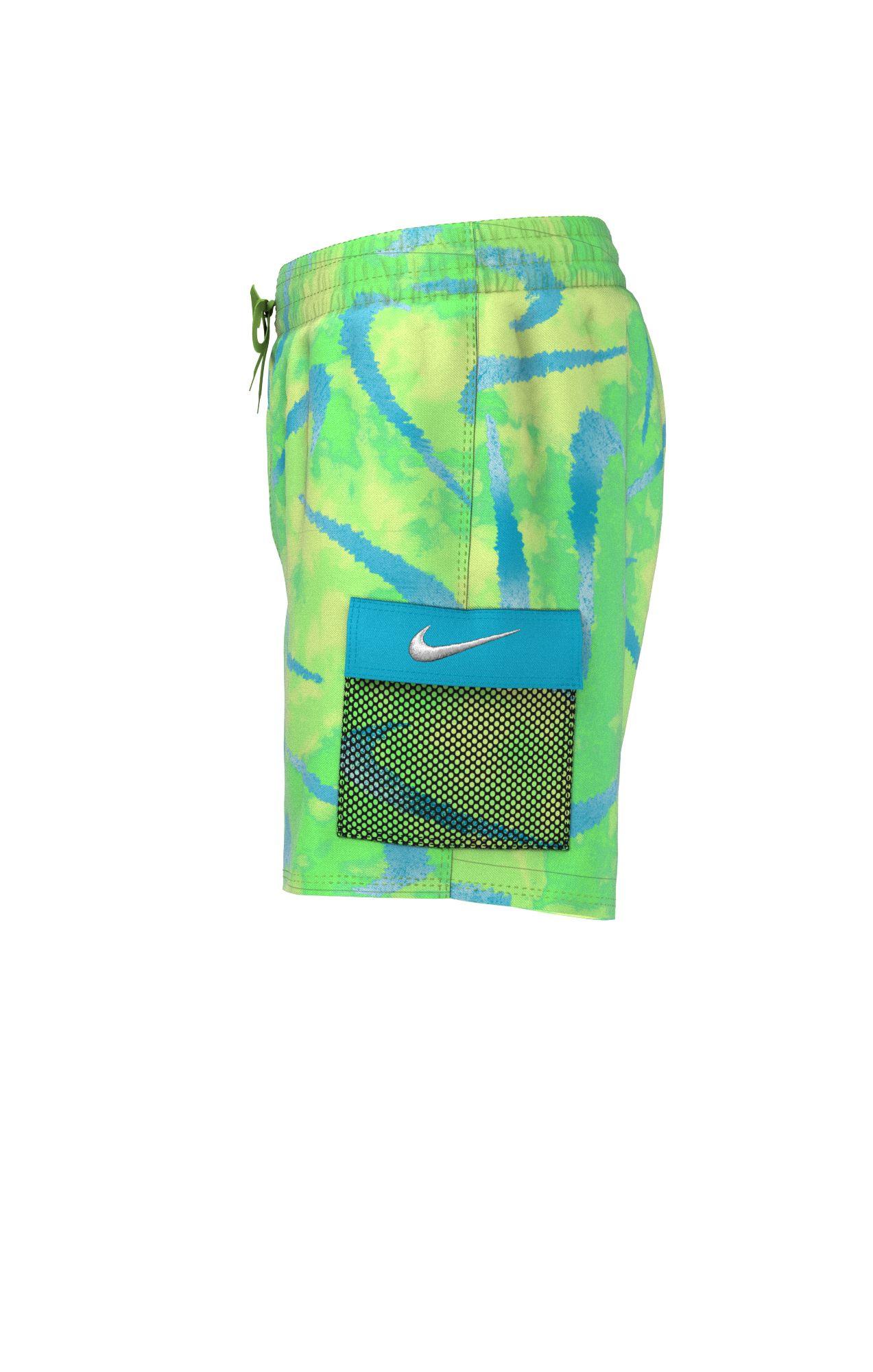 NIKE  NIKE TIE DYE SWOOSH 4" VOLLEY SHORT 