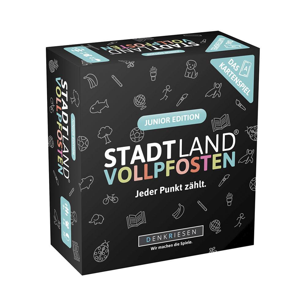 Image of Stadt Land Vollpfosten Kartenspiel Junior