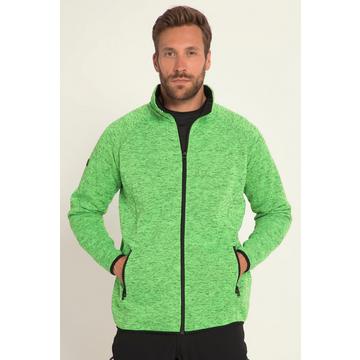 Strickfleece-Jacke