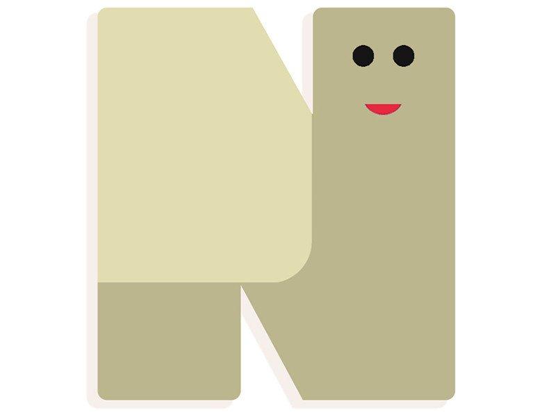 Djeco Buchstaben Graphic N  