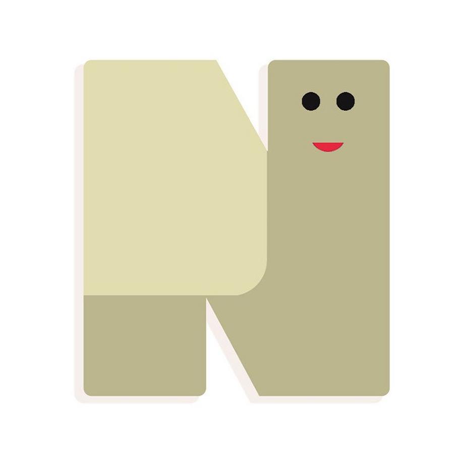 Djeco Buchstaben Graphic N  