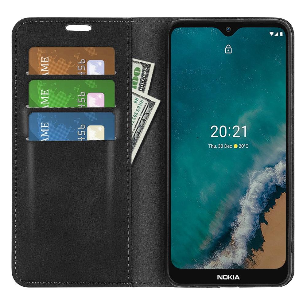 Cover-Discount  Nokia G50 - Silky Copertura Stand Flip Case 