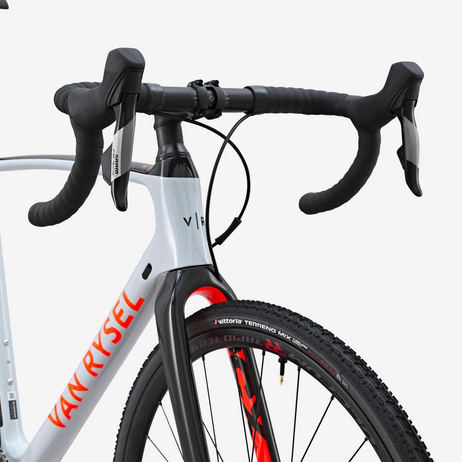 VAN RYSEL  Bicicletta cross telaio carbonio 