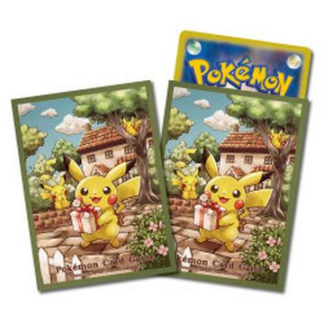 Pokemon Center Deck Sleeves  Pikachu's Gift
