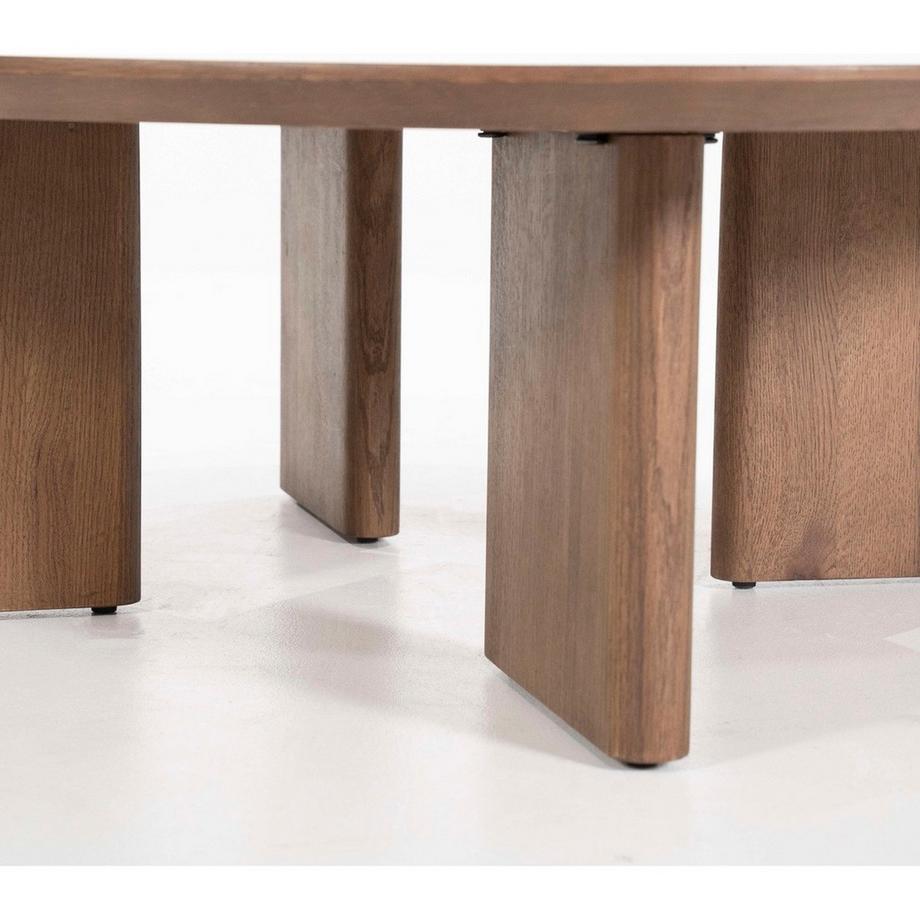 mutoni Table basse Stef moyen marron  