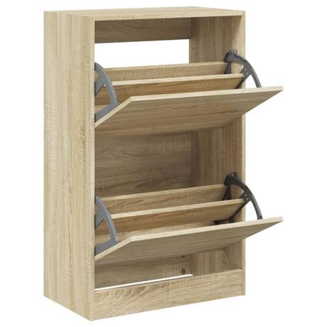 VidaXL Armoire à chaussures bois d'ingénierie  