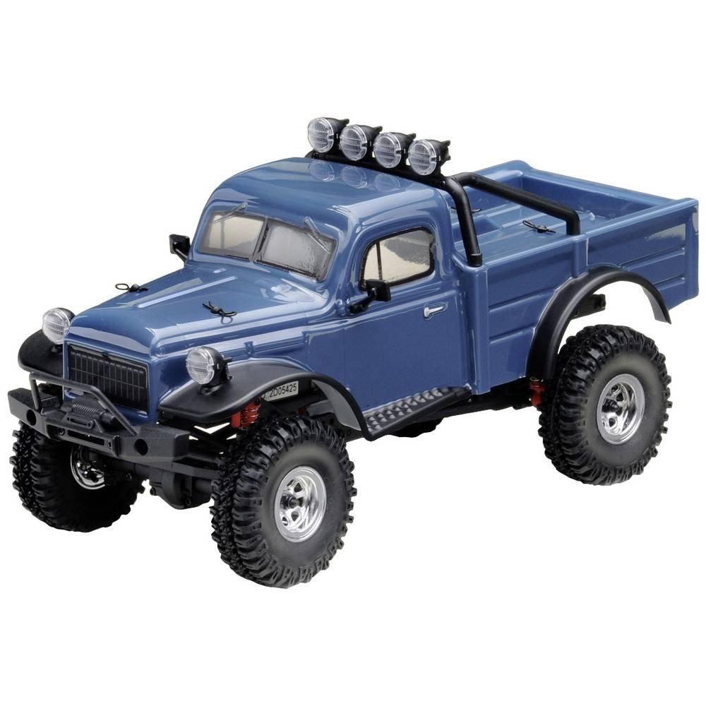 Image of RC Micro Crawler Truck-Blue 4WD 1:18 RTR Multicolor