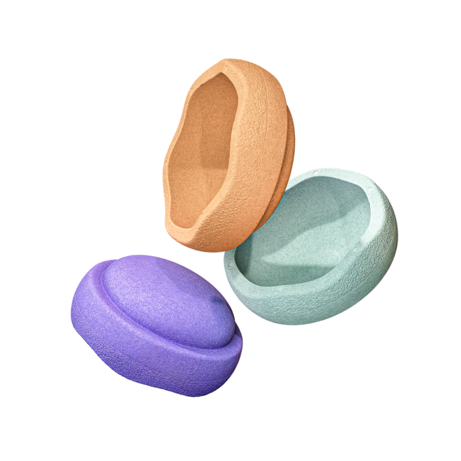 Stapelstein  Brique à empiler pastel couleurs secondaires (3 pièces), Stapelstein 