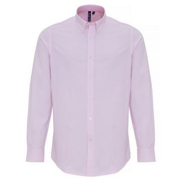 Chemise à rayures en coton riche Oxford