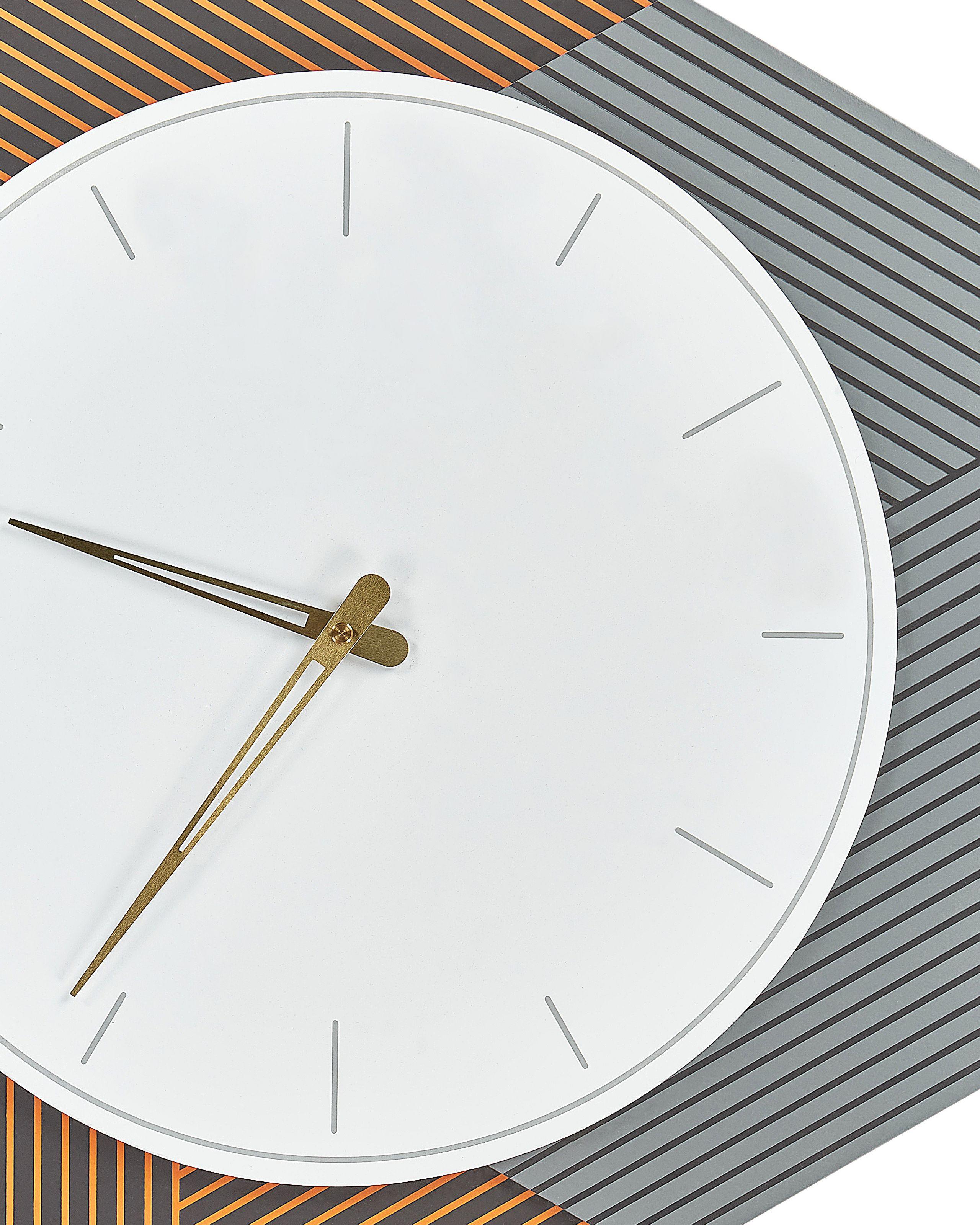 Beliani Wanduhr aus MDF-Platte Modern SAILON  