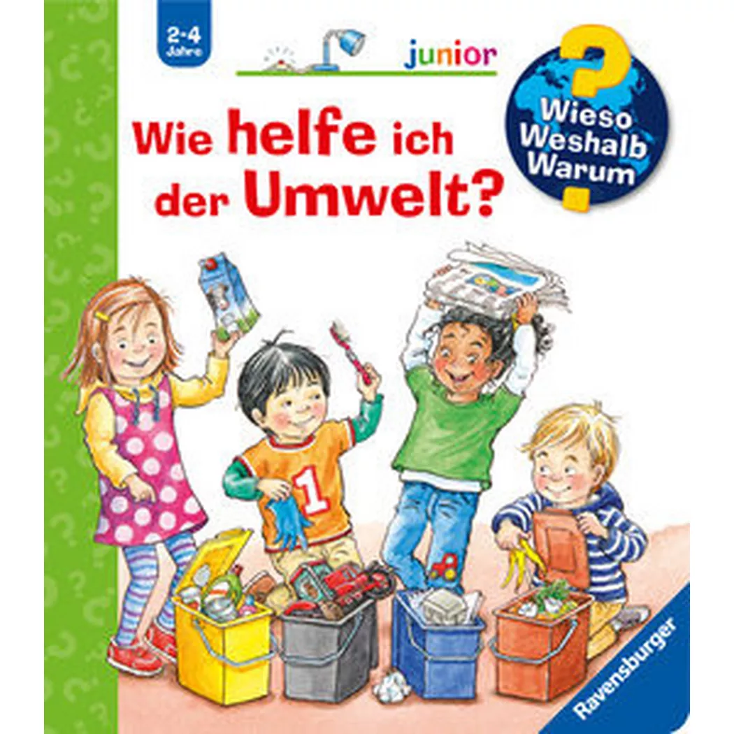 Ravensburger - Wieso? Weshalb? Warum? junior, Band 43: Wie helfe ich der Umwelt?, Mennen, Patricia; Kreimeyer-Visse, Marion (Illustrationen)