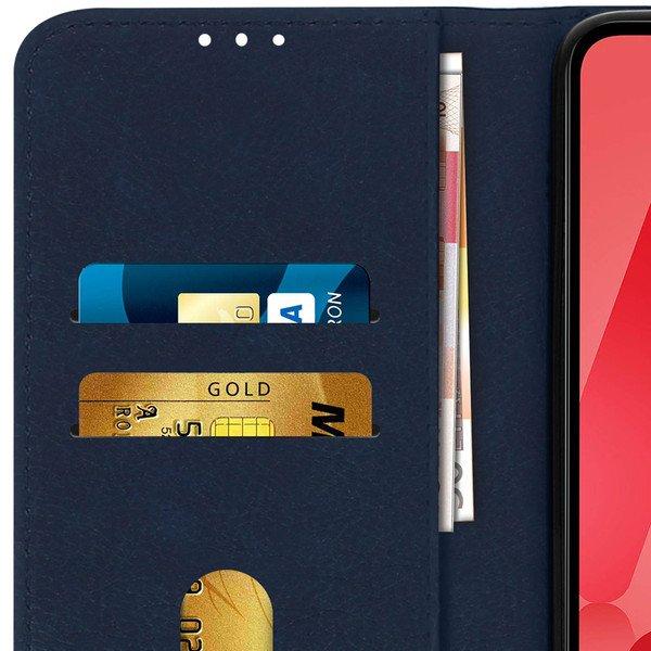 Avizar  Custodia folio per Galaxy A02s Blu 