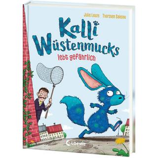 Kalli Wüstenmucks lebt gefährlich (Band 3) Leuze, Julie; Loose, Anke; Loewe Erstes Selberlesen (Hrsg.); Saleina, Thorsten (Illustrationen) Gebundene Ausgabe 