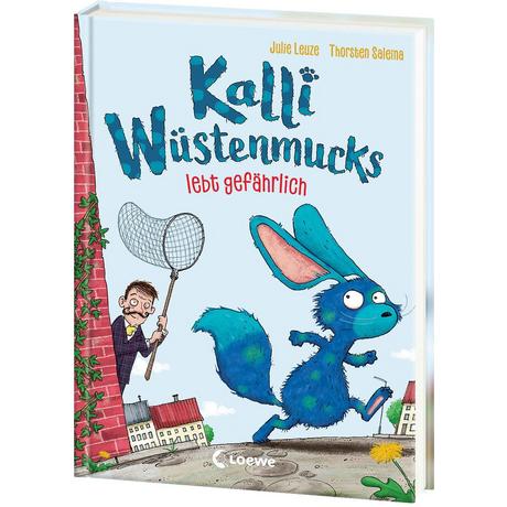 Kalli Wüstenmucks lebt gefährlich (Band 3) Leuze, Julie; Loose, Anke; Loewe Erstes Selberlesen (Hrsg.); Saleina, Thorsten (Illustrationen) Gebundene Ausgabe 