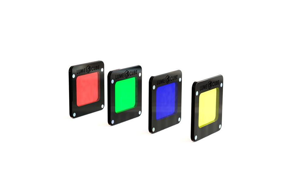 LUME CUBE  Lume Cube LC-LHRGBY11 filtre pour appareils photo Filtre bleu/vert/rouge pour caméra 