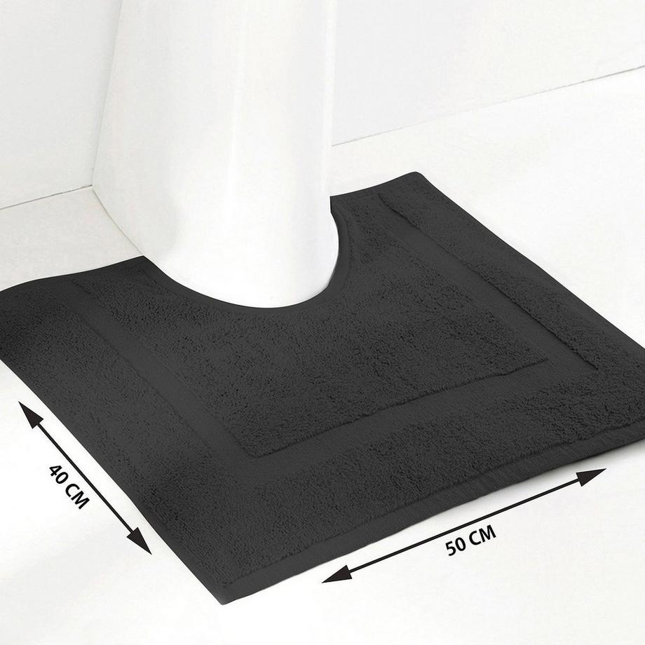 La Redoute Intérieurs Tapis de bain uni éponge 700 g/m²  