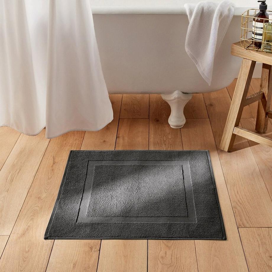 La Redoute Intérieurs Tapis de bain uni éponge 700 g/m²  