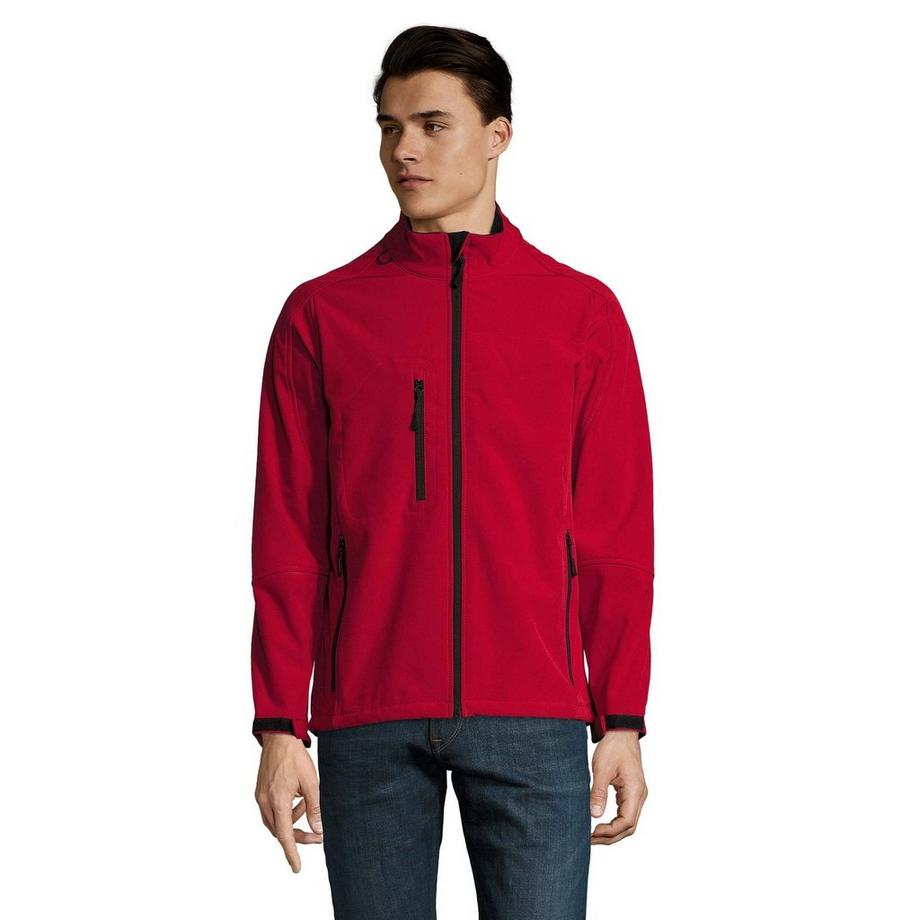 SOLS Relax Atmungsaktive Winddichte Wasserdichte Softshelljacke  
