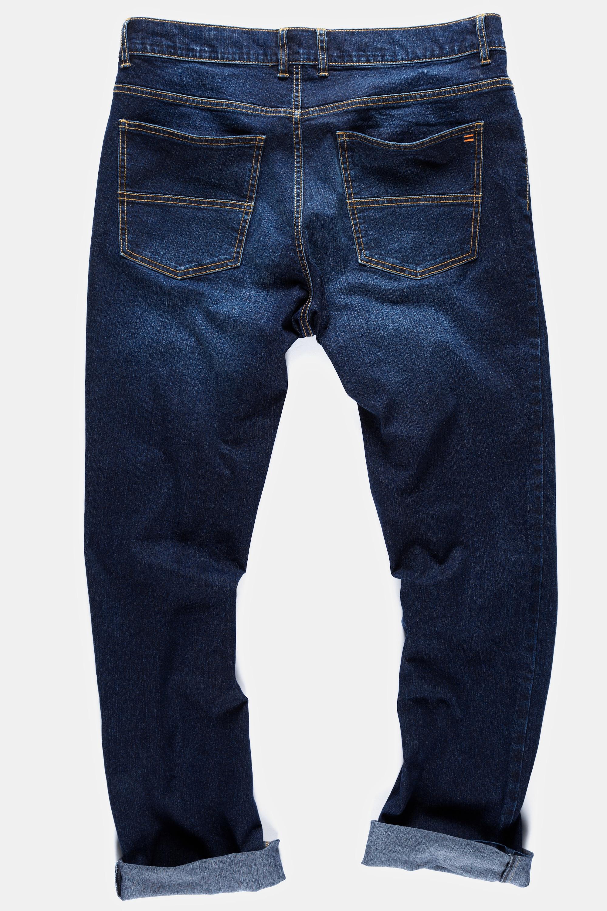 Sthuge  Jeans con taglio speciale per l'addome, vestibilità normale e cinque tasche, disponibili fino alla tg. 72 