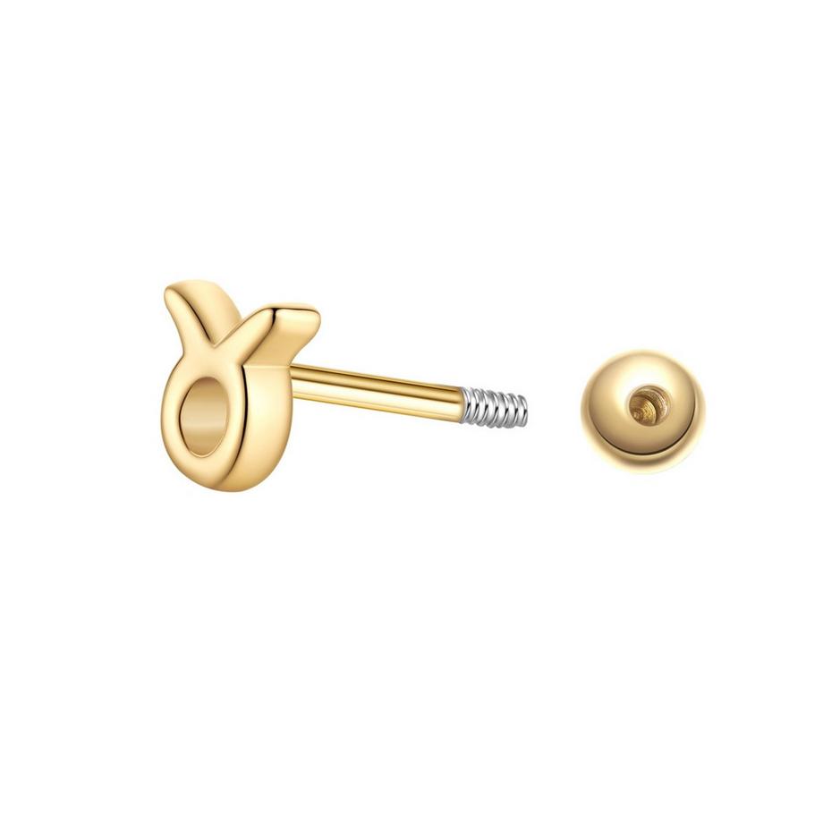 Glanzstücke München  Piercing Sterling Silber gelbgold 