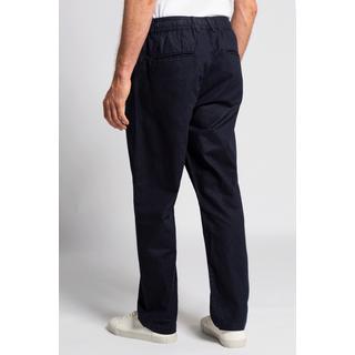 JP1880  Pantalon en lin mélangé. Taille élastique. Coupe Basic Fit 