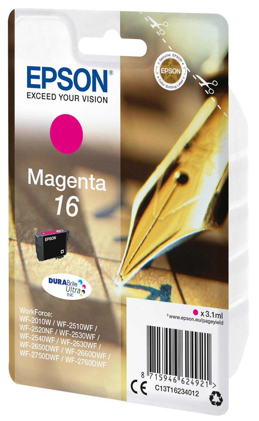 EPSON  Pen and crossword Singlepack Magenta 16 DURABrite Ultra Ink 