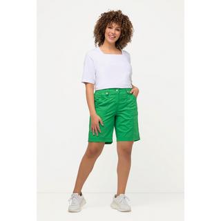 Ulla Popken  Bermuda style cargo 4 poches, taille confortable 