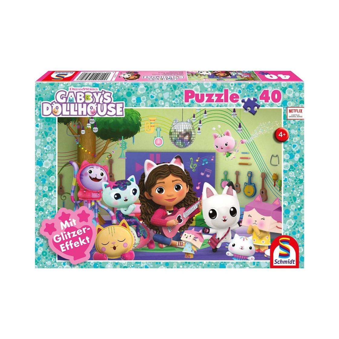 Image of Puzzle Miau-ziger Partyspass (40Teile)